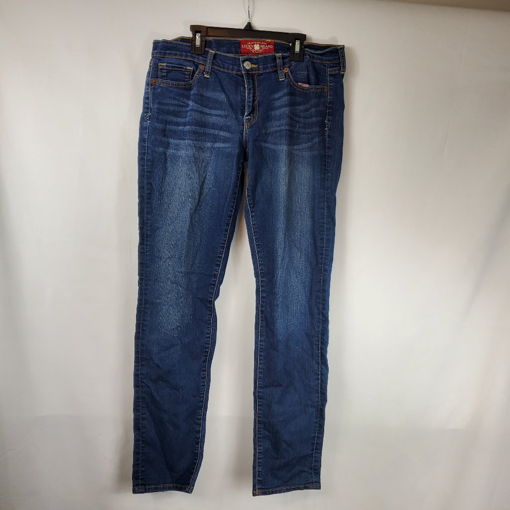 Lucky Brand Womens Blue Jeans Sz 10/30 Charlie Skinny